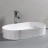 CeruttiSpa CR0055B MMW1 раковина накладная мрамор матовый белый