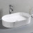 CeruttiSpa CR0055B MMW1 раковина накладная мрамор матовый белый