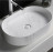 CeruttiSpa CR0055B MMW1 раковина накладная мрамор матовый белый