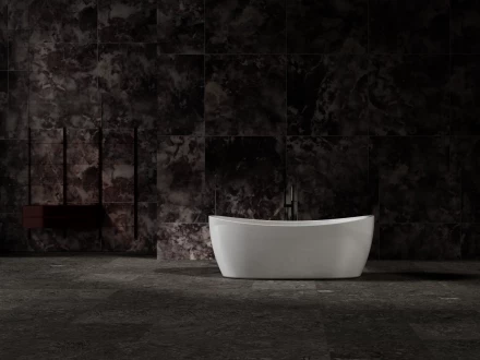 Vincea VBT-6S03MW Ванна Solid Surface белый матовый