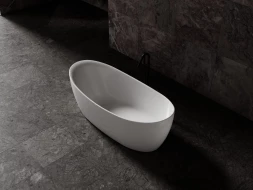 Vincea VBT-6S03MW Ванна Solid Surface белый матовый