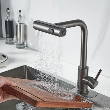 Raffine F203T Смеситель для кухни с мультифункциональным изливом
