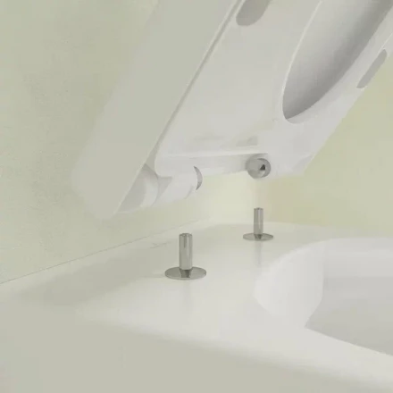 Унитаз подвесной Villeroy Boch Avento 5656HR01 безободковый с микролифтом
