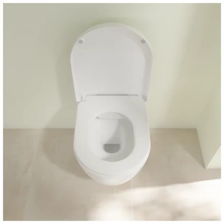 Унитаз подвесной Villeroy Boch Avento 5656HR01 безободковый с микролифтом