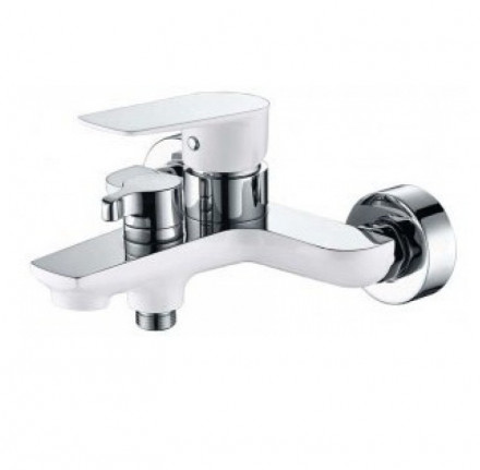 KAISER Atrio 60022 Chrome/White Смеситель для ванны