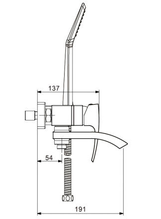 Gappo G3207 Смеситель для ванны