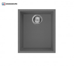 Omoikiri Bosen 38-U-PL мойка 380x440 платина