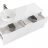 BelBagno KRAFT39-700/390-2C-PIA-RT тумба с раковиной напольная