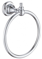 Rose RG1106 Полотенцедержатель в форме кольца хром