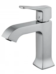 Wonzon &amp; Woghand Flex WW-88018072-CR Смеситель для раковины черный матовый