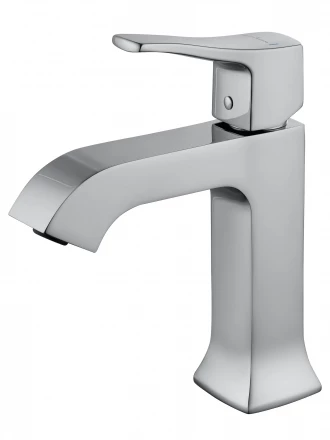 Wonzon &amp; Woghand Flex WW-88018072-CR Смеситель для раковины черный матовый
