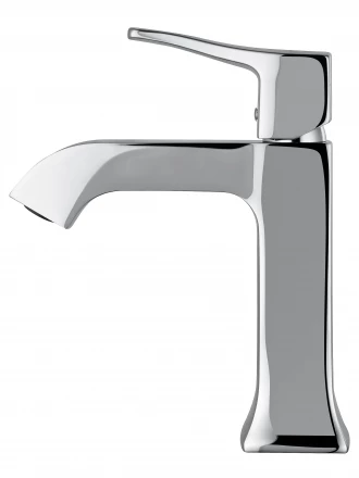 Wonzon &amp; Woghand Flex WW-88018072-CR Смеситель для раковины черный матовый