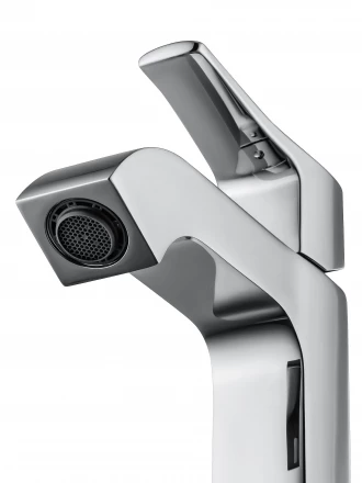 Wonzon &amp; Woghand Flex WW-88018072-CR Смеситель для раковины черный матовый