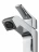 Wonzon &amp; Woghand Flex WW-88018072-CR Смеситель для раковины черный матовый