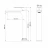 Wonzon &amp; Woghand Brilliant WW-88019079-CR Смеситель для раковины высокий черный матовый