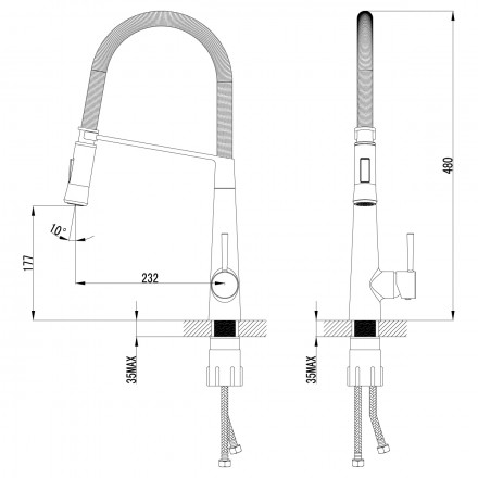Lemark Soul LM6002C смеситель для кухни