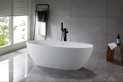 Vincea VBT-4S01MW Ванна Solid Surface белый матовый