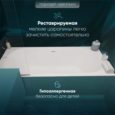 KUPÁLA LONO 170x80 ванна прямоугольная