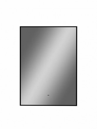 Континент Amer Led 500х700 зеркало с фоновой подсветкой, бесконтактным сенсором, черной окантовкой