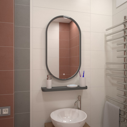 Континент Prime standart 450x800 зеркало