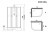 Niagara NG-33084-14LBKT 100x80 душевая кабина