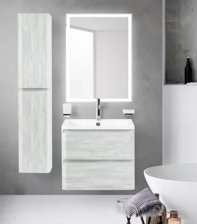 BelBagno ALBANO-CER-800-2C-SO-RVB тумба с раковиной подвесная