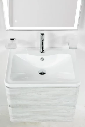 BelBagno ALBANO-CER-800-2C-SO-RVB тумба с раковиной подвесная