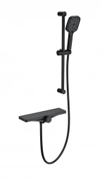 Wonzon &amp; Woghand Shelf WW-B2551-A-MB Смеситель для ванны с душем и термостатом белый матовый