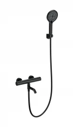 Wonzon &amp; Woghand Inn WW-B3013-A1-MB Смеситель для ванны с душем и термостатом белый матовый