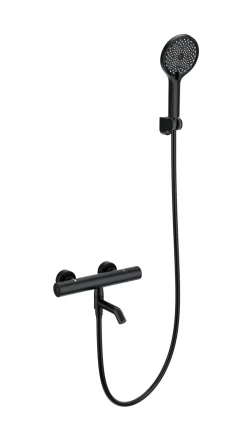 Wonzon &amp; Woghand Inn WW-B3013-A1-MB Смеситель для ванны с душем и термостатом белый матовый