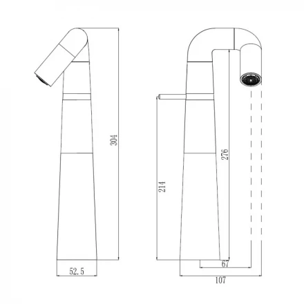 Haiba HB11813 Смеситель для раковины
