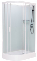 Frank F418R White Душевая кабина 120x80 (без крыши)