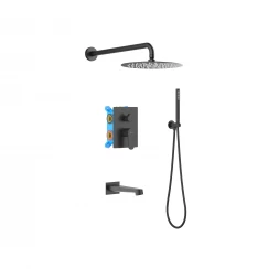 AQUATEK ОБЕРОН AQ1273MB set 4 в 1 душевой комплект