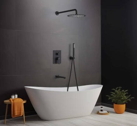 AQUATEK ОБЕРОН AQ1273MB set 4 в 1 душевой комплект