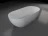 Vincea VBT-4S04MW Ванна Solid Surface белый матовый