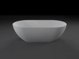 Vincea VBT-4S04MW Ванна Solid Surface белый матовый