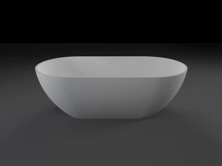 Vincea VBT-4S04MW Ванна Solid Surface белый матовый