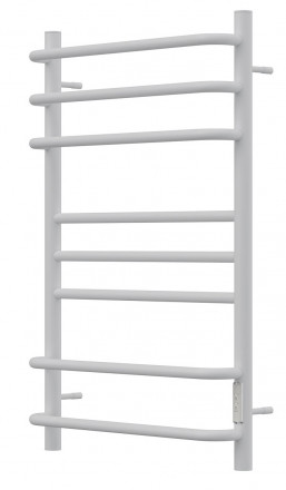 POINT PN90858W П8 Полотенцесушитель электрический 500x800 диммер справа, белый