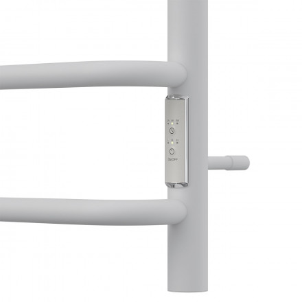 POINT PN90858W П8 Полотенцесушитель электрический 500x800 диммер справа, белый