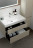 Kerama Marazzi Cubo 80 раковина, белая глянцевая