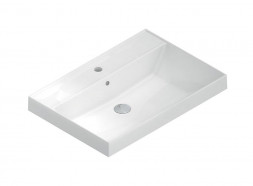 Kerama Marazzi Cubo 80 раковина, белая глянцевая