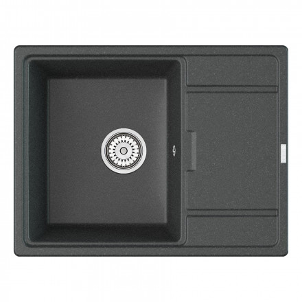 POINT Стил 65 PN3009GR мойка кухонная графит