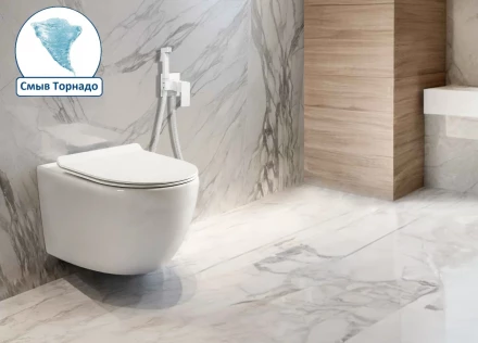 CeruttiSpa CLIO Aria Tornado CT10582 Подвесной унитаз