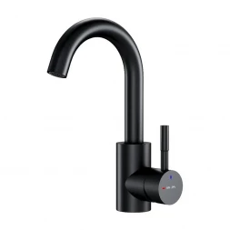 AM.PM X-Joy S F85B02722 Смеситель для раковины с поворотным изливом черный