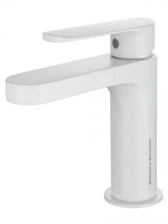 Wonzon &amp; Woghand WW-H1032-MW Смеситель для раковины белый матовый