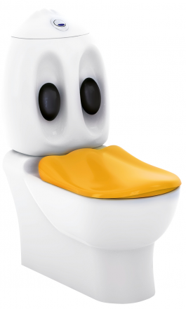 Creavit Ducky DC360-11CB00E-0000 унитаз детский напольный (чаша)