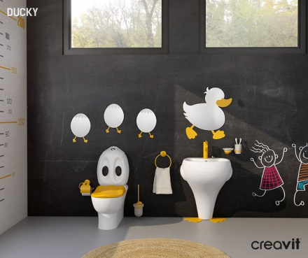 Creavit Ducky DC360-11CB00E-0000 унитаз детский напольный (чаша)