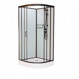Frank F400 М Black 20045 душевая кабина без крыши