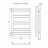 Lemark Poseidon LM42810E П10 500x800 Полотенцесушитель электрический левый/правый