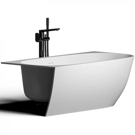 Vate Oas 169x85 L Ванна из искусственного камня